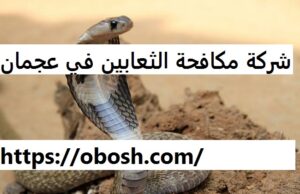 شركة مكافحة الثعابين في عجمان